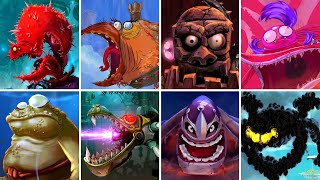 Rayman Origins  Legends  All Bosses [upl. by Duke]