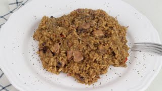 🥘ARROZ CON CHIPIRONES EN MAMBO🥘  Receta fácil de arroz en Mambo [upl. by Yehtomit]