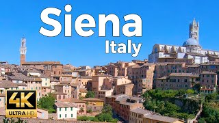 Siena Italy Walking Tour 4k Ultra HD 60fps – With Captions [upl. by Yrrum]