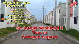 ST JOSEPH WINDFIELD 2  TOUR IN CABUYAO LAGUNA [upl. by Emmet]