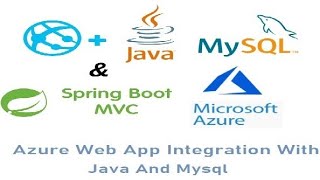 Deploy Java Web App In Azure with Mysql integration  How to create Java Web App In Azure with mysql [upl. by Ojillib]