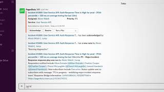 PagerDuty Slack Integration [upl. by Lleral326]