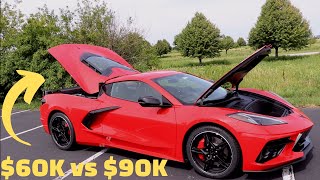 2020 Corvette C8 Trim Level Hands On Comparison 1LT vs 2LT vs 3LT [upl. by Bremer4]