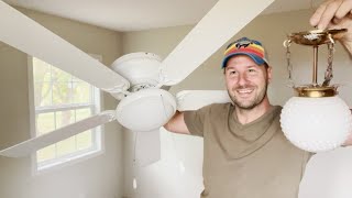 Step by Step Installation Guide by Fannc Ceiling Fans with Lights [upl. by Ysdnyl139]