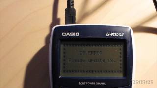 Upgrading a Casio fx9750GII Calculator to Natural Display [upl. by Crane]