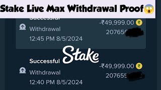 From Stake to Bank Max Withdrawal Proof stakewithdrawal [upl. by Ralston670]