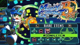 Mighty Gunvolt Burst  GUIDE Rare amp Food Item Locations Beck [upl. by Sirrad]