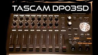 Tascam DP03SD Portastudio Tutorial [upl. by Necyla]