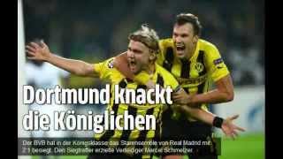 Borussia Dortmund 21 Real Madrid CL 2012 Netradio [upl. by Herald]