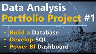 Data Analyst Portfolio Project 1  Build a Database  Develop SQL  Create a Dashboard [upl. by Methuselah]