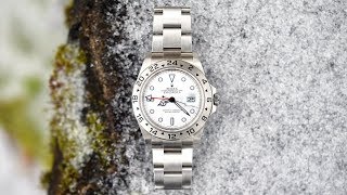 Rolex Explorer II 16570 Polar [upl. by Enyluqcaj205]