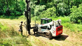 Fence Building with Modern Machines [upl. by Tereve992]