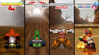 Evolution of Mario Kart 64 Choco Mountain 1996  2022 [upl. by Adyela]