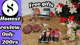 Sugar cosmetics free products Sugar cosmatics Honest Review 🤍 [upl. by Nivrad184]