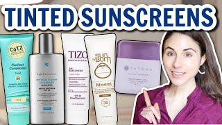 MUST TRY TINTED SUNSCREENS 😍 Dermatologist DrDrayzday [upl. by Arodnahs]