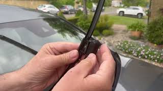 How to change wiper blades on Mercedes CClass W205 [upl. by Frasco]