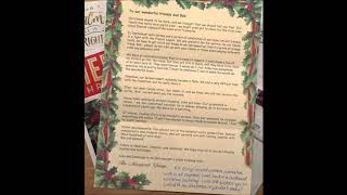 Predictive Text Christmas Letter Narration [upl. by Nyral959]