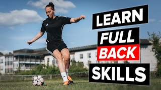 Learn 3 SKILLS for right and left backs [upl. by Vtarj]