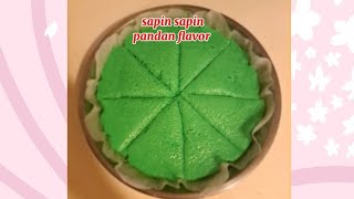 Nicesys Kusina Making sapin sapin pandan flavor [upl. by Atekram]