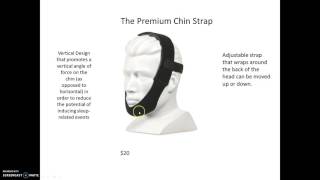 CPAP Chin Strap Review [upl. by Airt83]