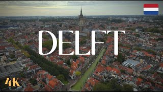 Delft  The Netherlands  4K  60FPS [upl. by Erbma]