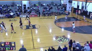 Hackettstown vs Warren Hills Regional High School Boys Varsity Basketball [upl. by Chaffinch]