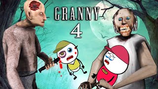 GRANNY 4 Full Gameplay  HORROR GAME  Motu Patlu Gameplay [upl. by Inoj]