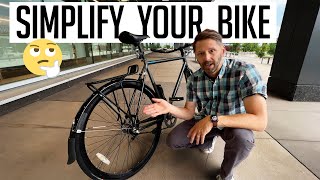 All of the gear you dont need on your urban commuter bike and a few things you do [upl. by Zasuwa]