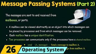 Message Passing Systems Part 2 [upl. by Lamee868]