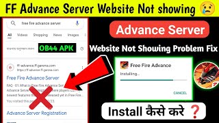 FF advance server  how to Download OB43 advanced server  free fire advance server kaise open karen [upl. by Benenson]