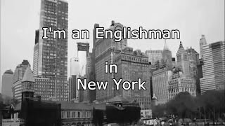 Englishman in New York  Cris Cab  Lyrics Video [upl. by Ltsyrk199]