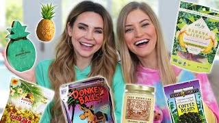 TRYING FUN HAWAIIAN TREATS w iJustine [upl. by Eitten]