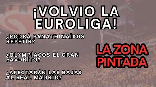 EUROLIGA 2425 ¿Olympiacos el favorito¿Panathinaikos repetirá ¿Afectarán las bajas al Real Madrid [upl. by Krasnoff]