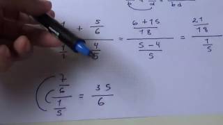 Simplificación de fracciones complejas [upl. by Tymes]