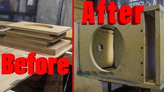 How To Build a Ported SubWoofer Enclosure for a Single 10 inch  Specs Included [upl. by Oiramrej83]