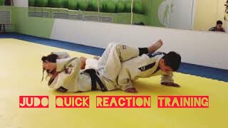 Judo quick reaction training [upl. by Namajneb]