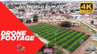 DRONE FOOTAGE  DICHEMSO KUMASI 4K [upl. by Brom]