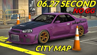 NISSAN SKYLINE GTR R34  CITY MAP GEARBOX SETTING  CAR PARKING MULTIPLAYER NEW UPDATE [upl. by Rosenthal]