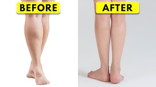 How I Slimmed Down My HUGE Calves  Scientific Approach [upl. by Esiocnarf]