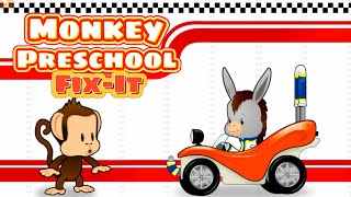 Monkey Preschool Fix It  Early learning educational game for Kids [upl. by Orel803]