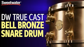 DW True Cast Bell Bronze Snare Drum Demo [upl. by Charisse]