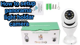 Wifi Panorama camera how to ip setup [upl. by Merrill804]