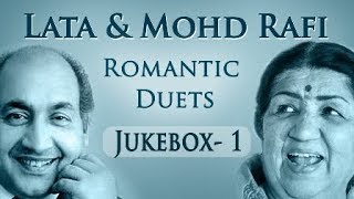 Lata Mangeshkar amp Mohd Rafi Romantic Duets  Jukebox 1  Superhit Old Hindi Love Songs Collection HD [upl. by Brandtr10]