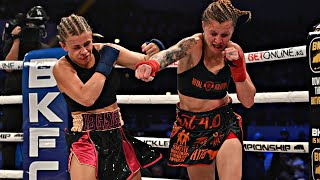 War Paige VanZant vs Britain Hart  Knuckle Mania [upl. by Alburg694]