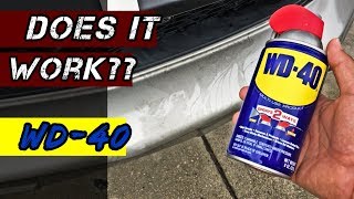 HOW to Remove Adhesive Residue w WD40 [upl. by Merry]