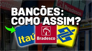 ALERTA SOBRE AS AÇÕES DE BANCOS BANCO DO BRASIL BBAS3 BRADESCO BBDC3 ITAÚ ITUB3 E SANTANDER SANB3 [upl. by Jone]