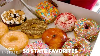 Best Doughnuts In Every State  50 State Favorites [upl. by High]