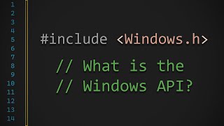 What is the Windows API What is Windowsh [upl. by Layod]