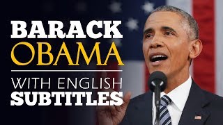 ENGLISH SPEECH  BARACK OBAMA Ignorance is NOT a Virtue English Subtitles [upl. by Randie]