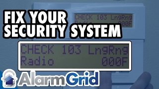 Honeywell VISTA Check 103 LngRng Radio or bF Error [upl. by Reynolds]